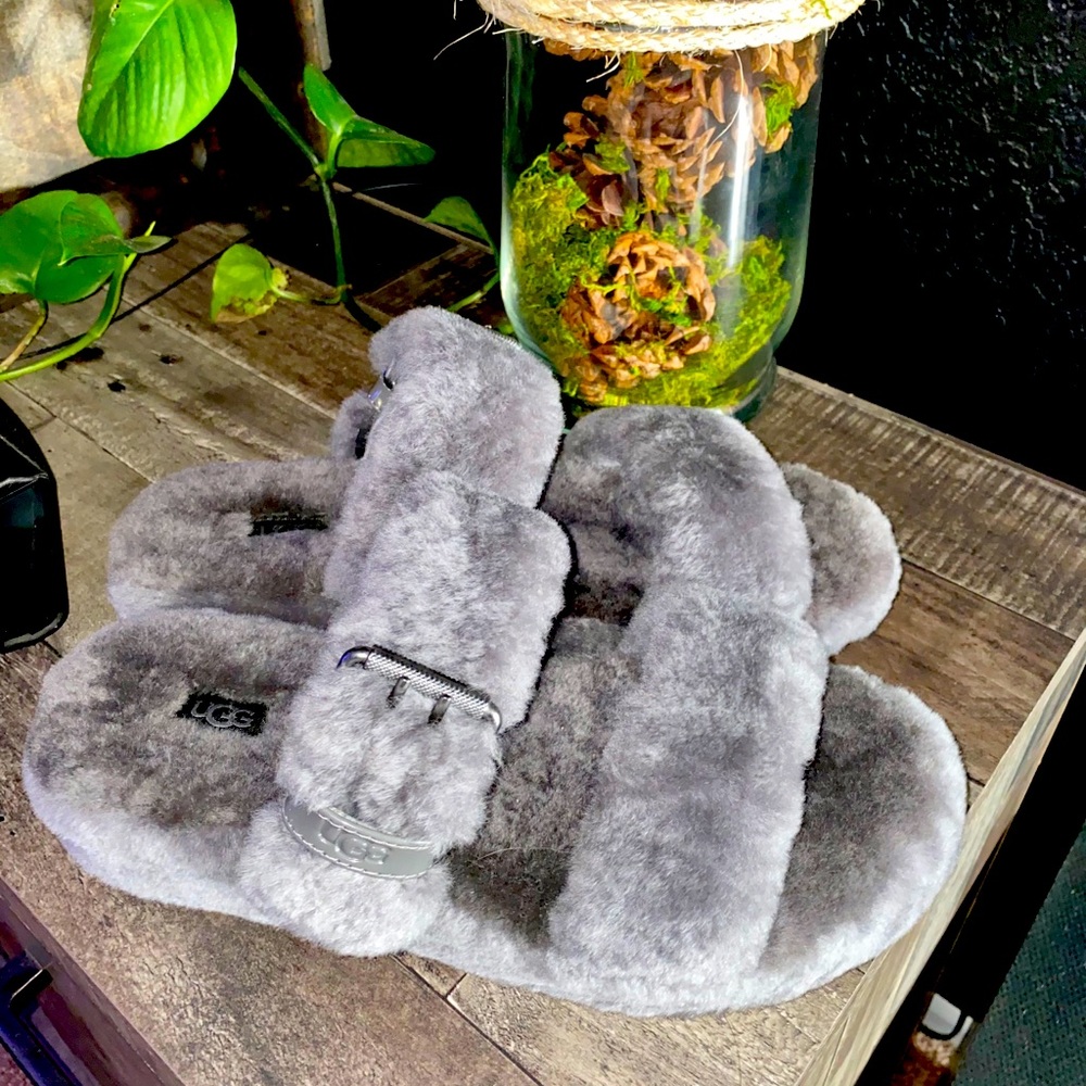 UGG Fuzzy Sandals
